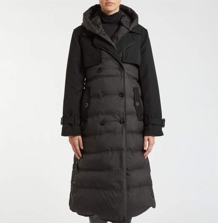 Piumino Donna Modello Trench Doppio Petto PENNYBLACK