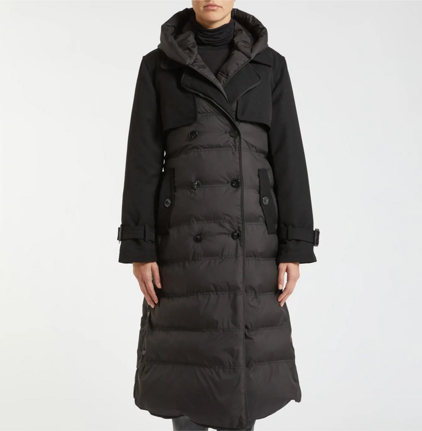 Piumino Donna Modello Trench Doppio Petto PENNYBLACK