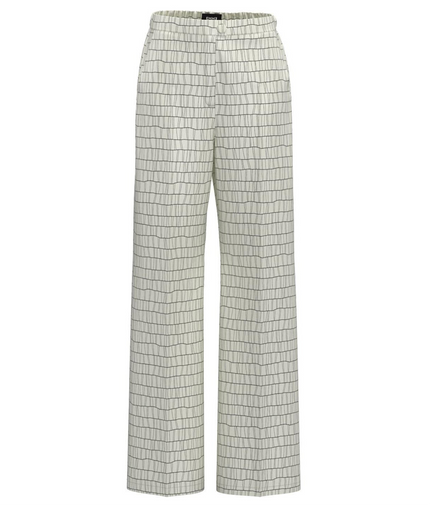 Pantalone in twill fluido a fantasia EMME MARELLA