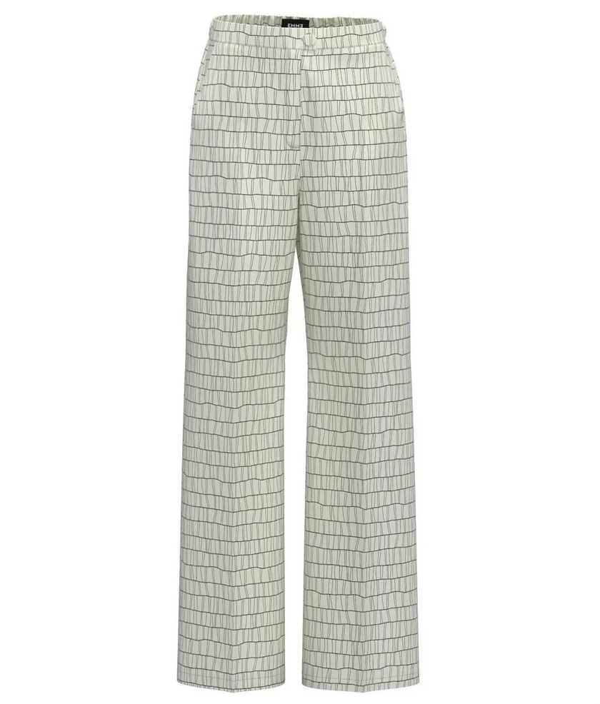 Pantalone in twill fluido a fantasia EMME MARELLA
