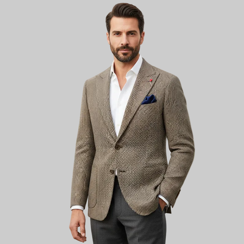 Giacca GI52 Monopetto 2bottoni Micro Pied de Pull