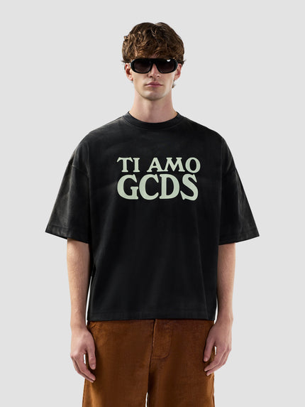 T-SHIRT B2CM2315Jf1 OVER CON SCRITTA