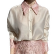 Camicia a Maniche Lunghe con Dettagli in Piume TOLERANCE