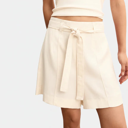 SHORT EMMBAIA2 CON CINTURA IN VITA