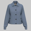 GIACCA BAIA COLLO CAMICIA IN LINO