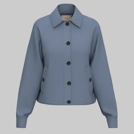 GIACCA BAIA COLLO CAMICIA IN LINO