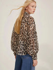 Blusa maculata con fiocco al collo EMME MARELLA
