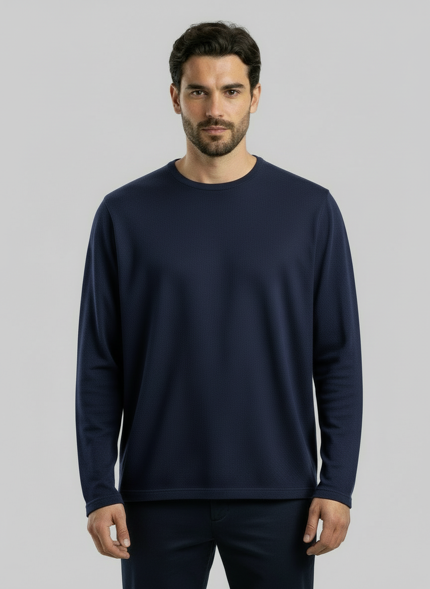 Maglia m7807n11134305 over fit ALESSANDRINI — vista aggiuntiva 1 | WEMAX