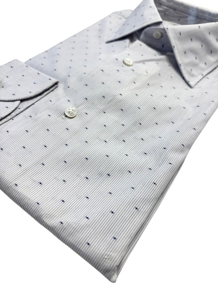 Camicia 06769 /BN050L con micro fantasia fiori