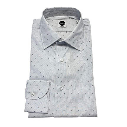 Camicia 06769 /BN050L con micro fantasia BAGUTTA