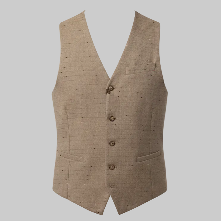 Gilet effetto neppato slim fit