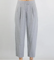 Pantaloni Gessati in Morbido Twill PENNYBLACK