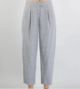 Pantaloni Gessati in Morbido Twill PENNYBLACK