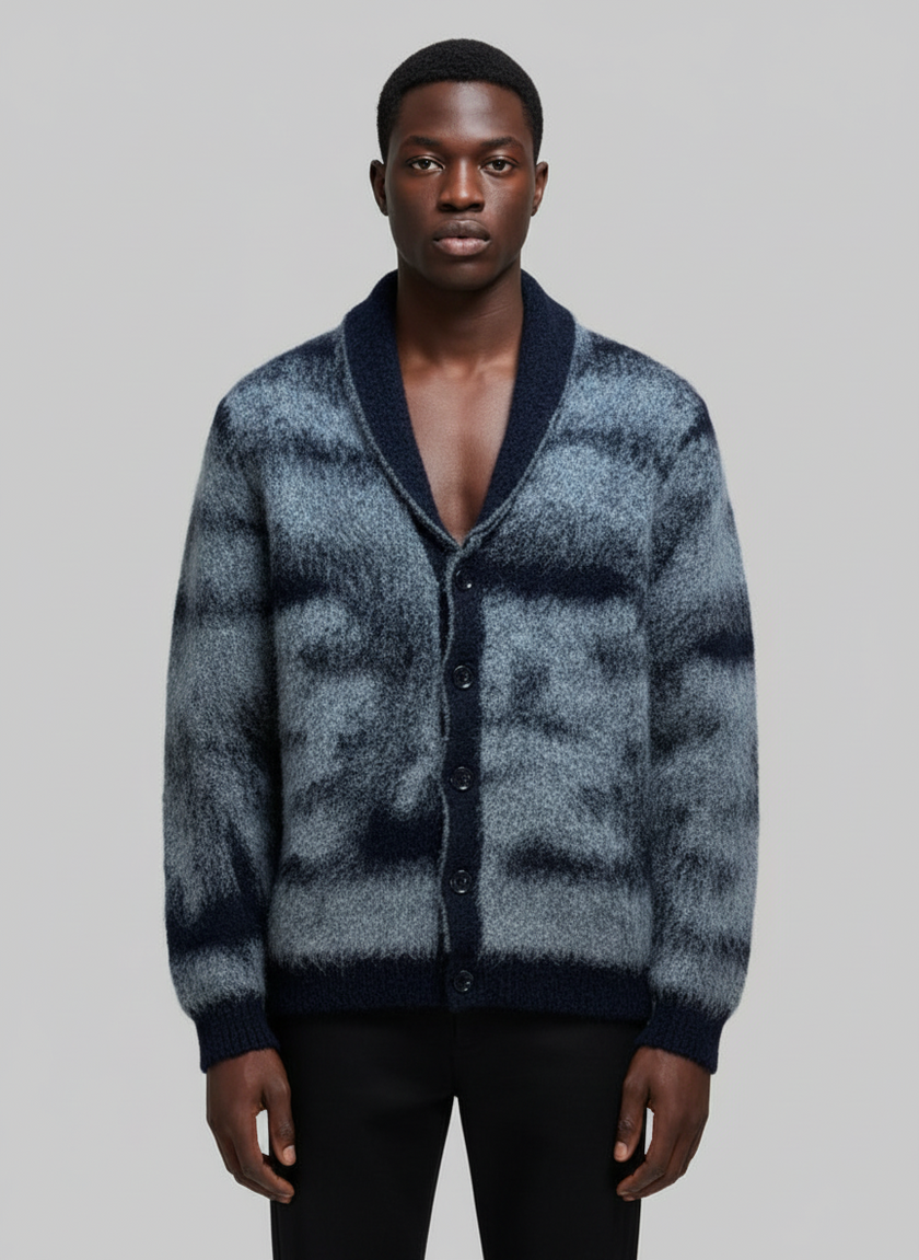 CARDIGAN AN96 TESSUTO SFUMATO