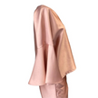 Blusa in raso con maniche voilant MAESTA