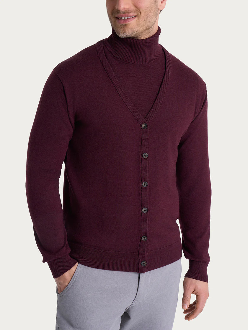 CARDIGAN U854MI IN MAGLIA UNITA