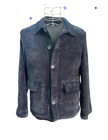 Giacca Due <Bottoni Slim ALTATENSIONE — vista retro/laterale | WEMAX