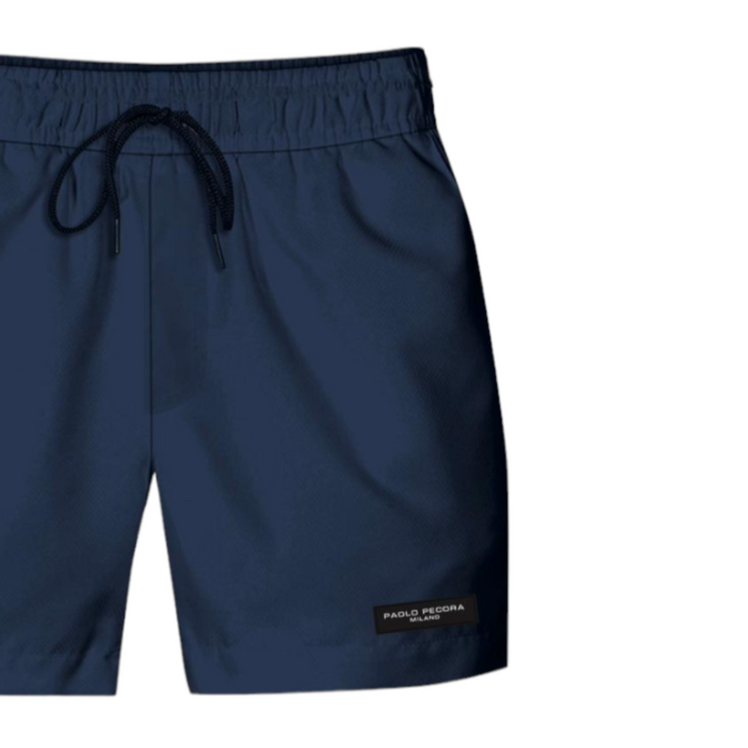 Costume boxer con tasche lacci e logo (Copia) PAOLO PECORA