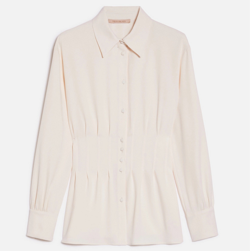 Camicia Con Motivo di Pinces PENNYBLACK