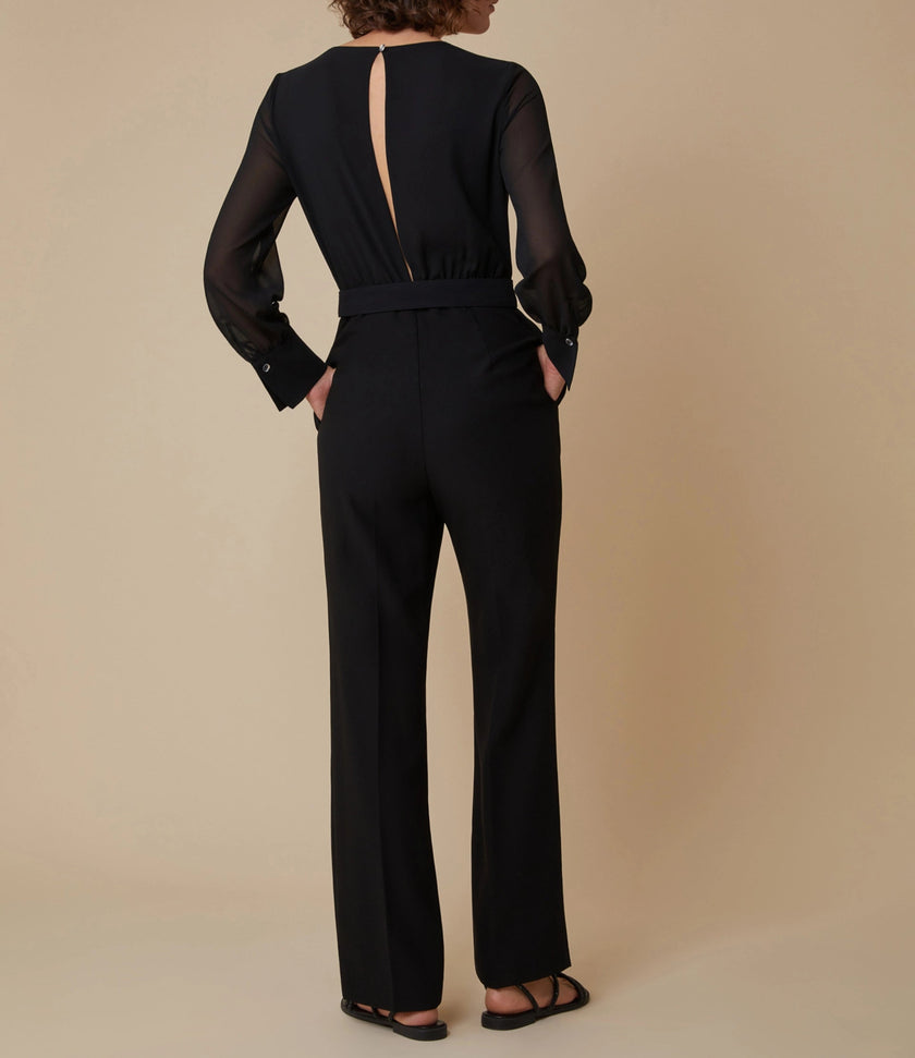 Tuta Intera a Maniche Lunghe con Scollo a V PENNYBLACK