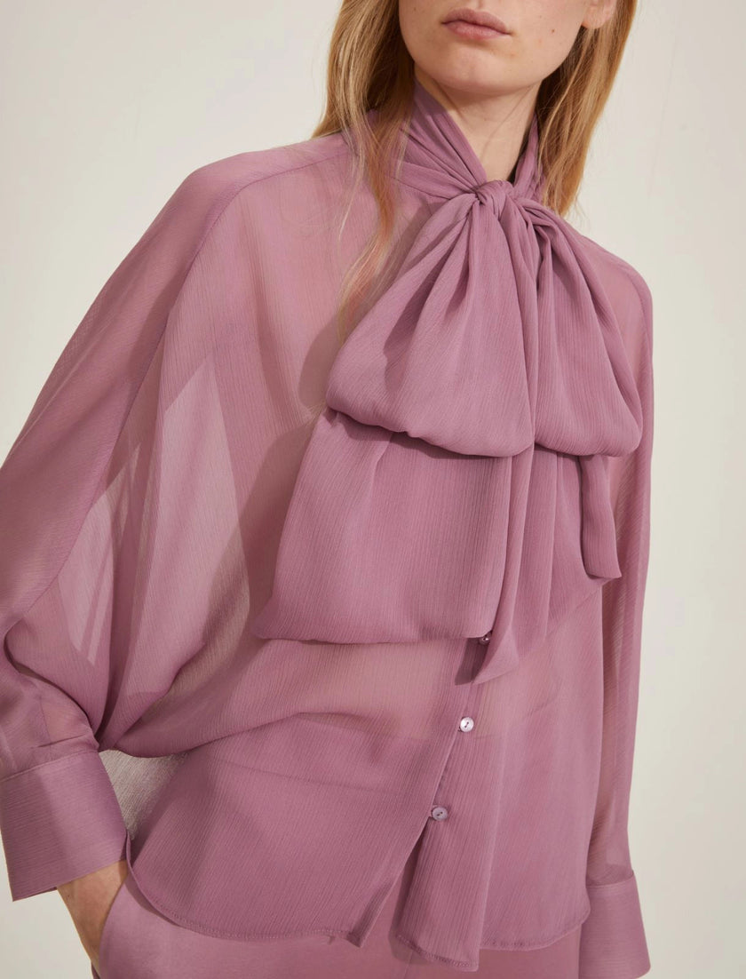 Camicia Ampia con Fiocco sul Collo EMME MARELLA