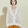 Cardigan con Scollo a V DE LAURENTIIS