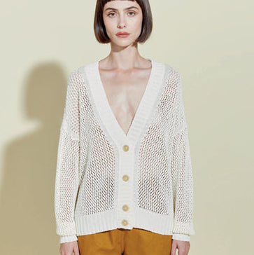 Cardigan con Scollo a V DE LAURENTIIS