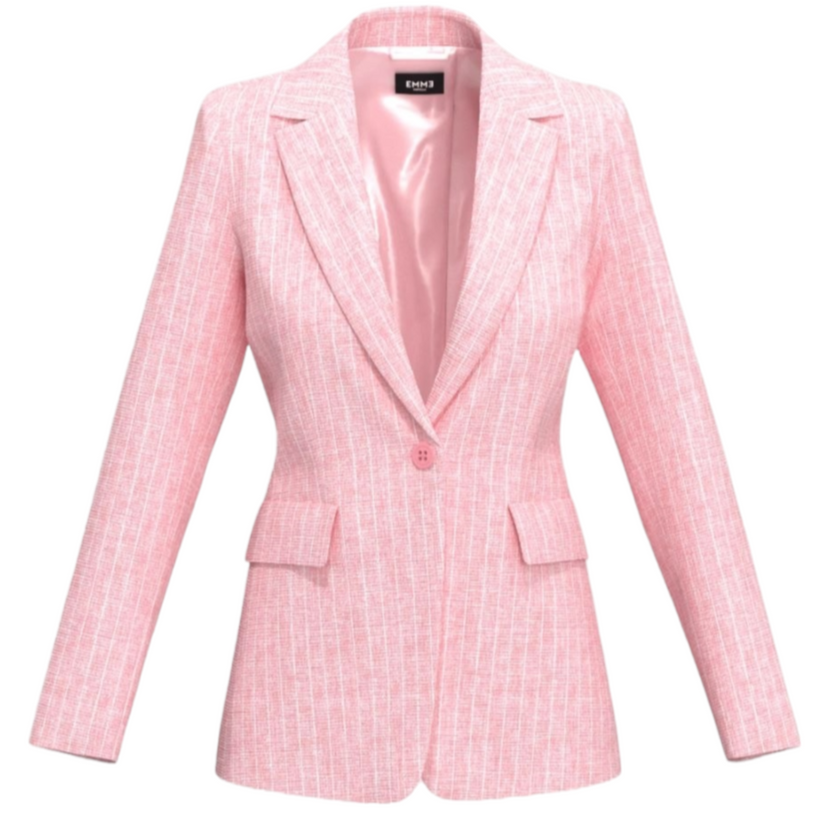Giacca gessata monopetto EMME MARELLA