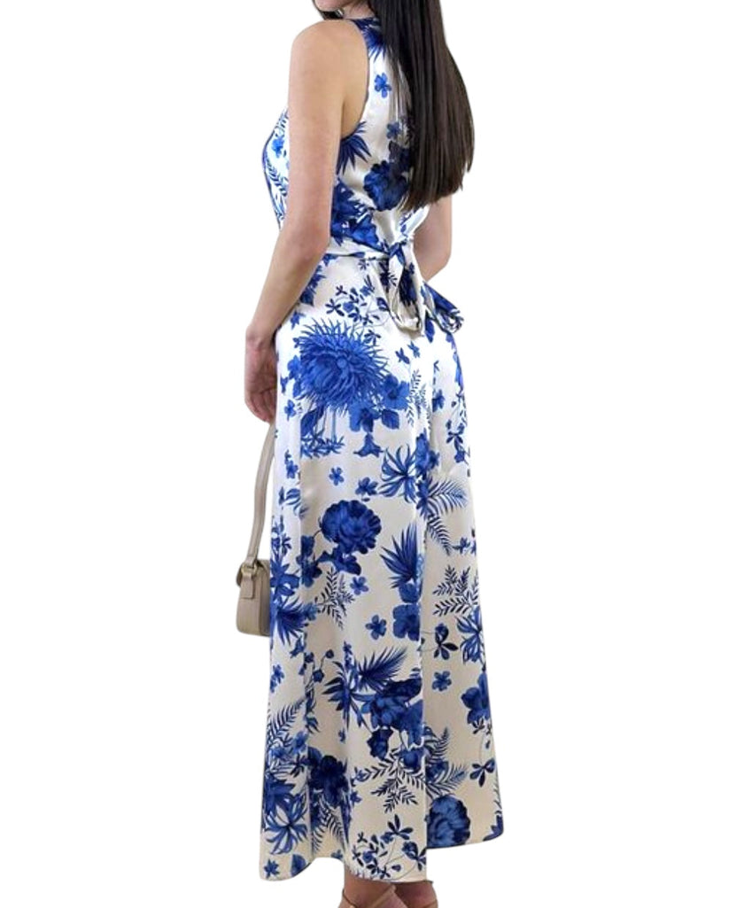 Tuta Giromanica Lunga a Fantasia con Fiocco sul Retro EMME MARELLA