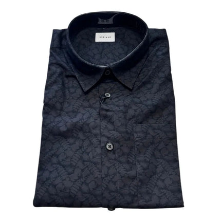 Camicia CI890SS con fantasia tono su tono SSEINSE