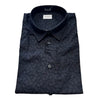 Camicia CI890SS con fantasia tono su tono SSEINSE