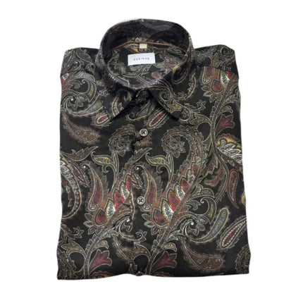Camicia CI891SS con fantasia SSEINSE
