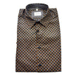 Camicia CI894SS con fantasia a gocce colorata SSEINSE