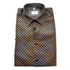 Camicia CI894SS con fantasia a gocce colorata SSEINSE