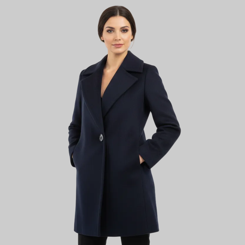 Cappotto MIRANDA monopetto over fiT