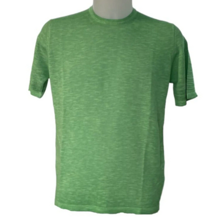 Maglia girocollo con bordi a costine RETOIS