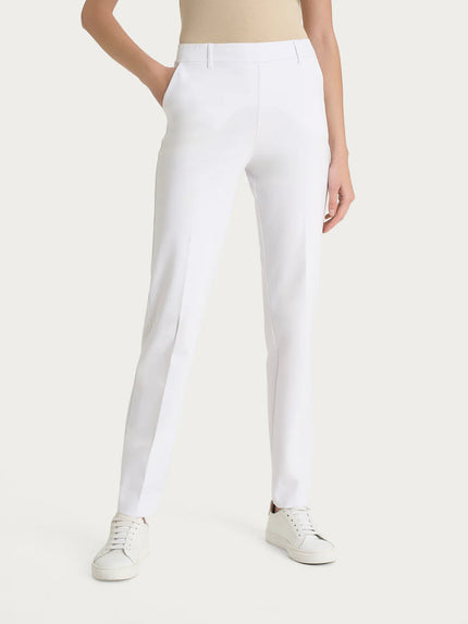 Pantalone dritto con tasche in Compact Light RAGNO