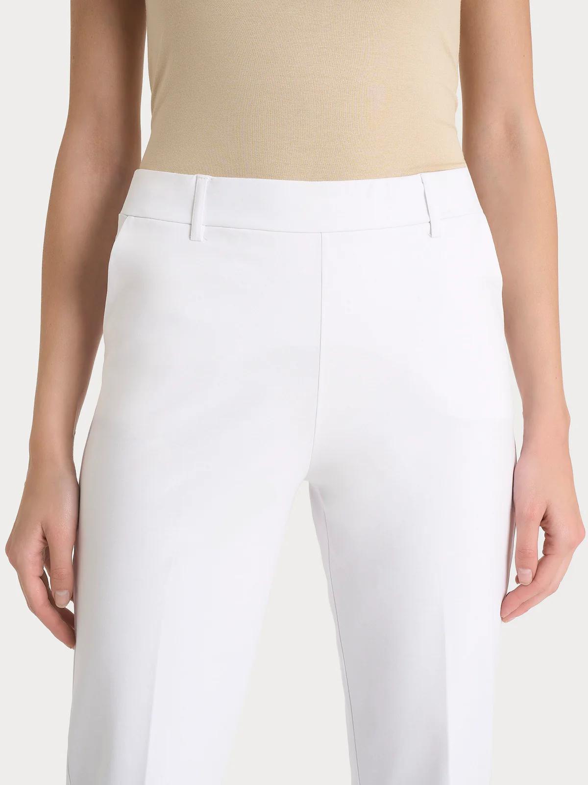 Pantalone dritto con tasche in Compact Light RAGNO