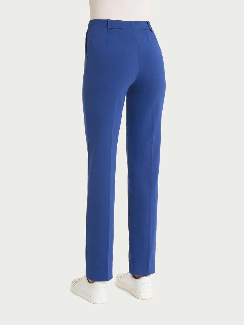 Pantalone dritto con tasche in Compact Light RAGNO