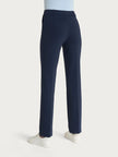Pantalone dritto con tasche in Compact Light RAGNO