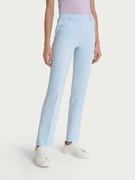 Pantalone dritto con tasche in Compact Light RAGNO