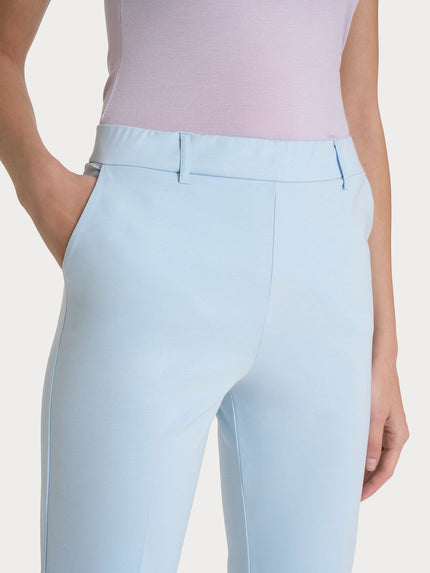 Pantalone dritto con tasche in Compact Light RAGNO