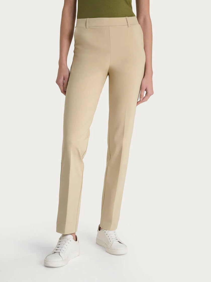 Pantalone dritto con tasche in Compact Light RAGNO