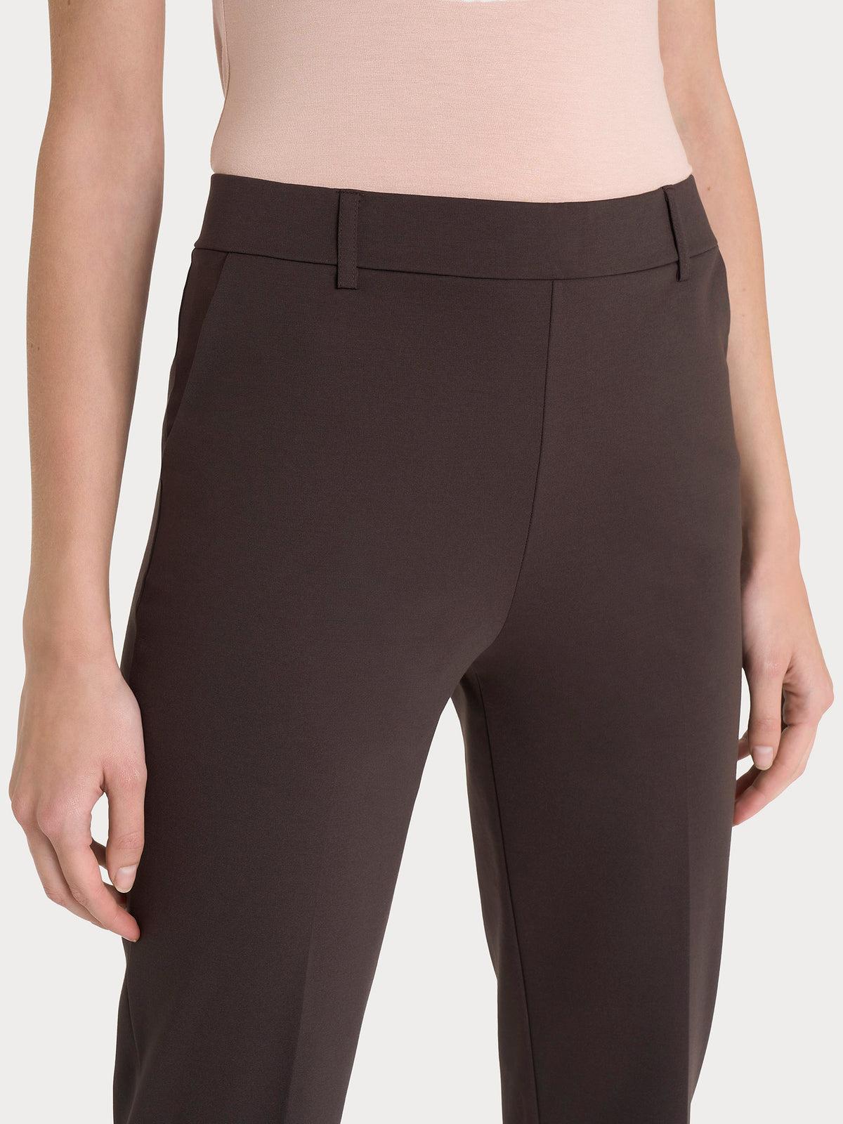 Pantalone dritto con tasche in Compact Light RAGNO