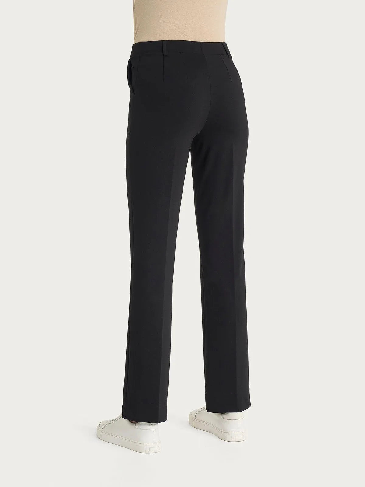 Pantalone dritto con tasche in Compact Light RAGNO