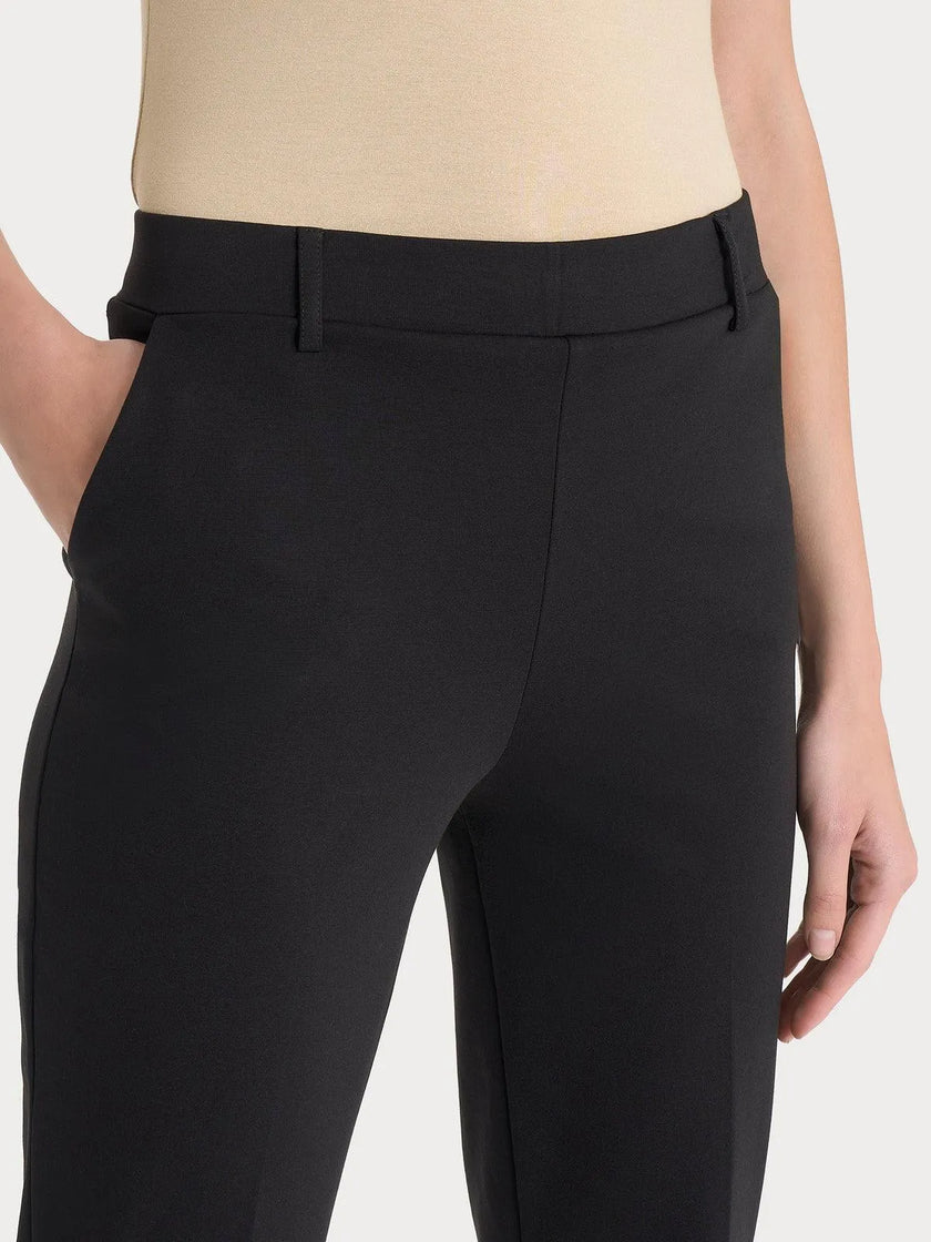 Pantalone dritto con tasche in Compact Light RAGNO