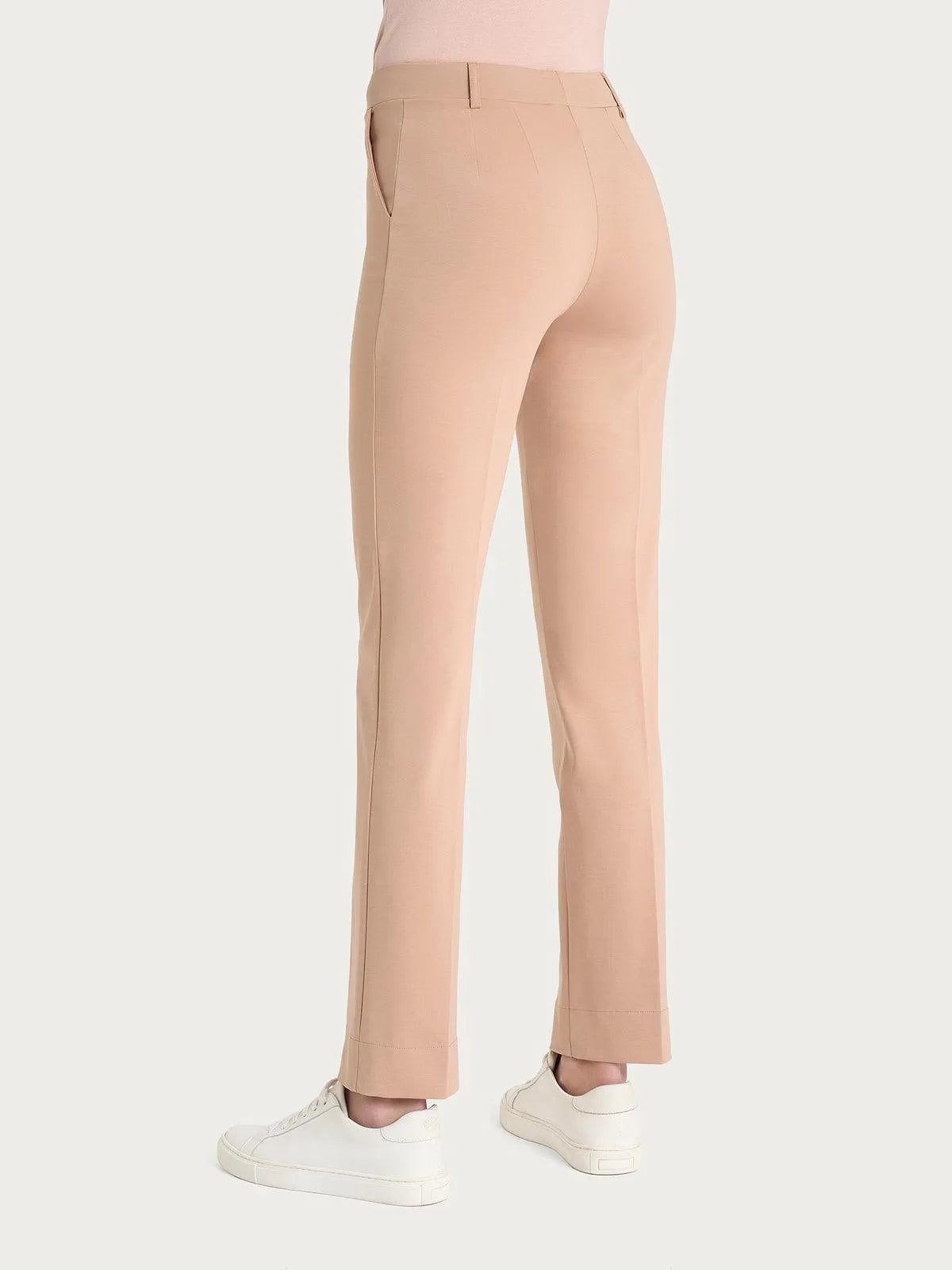 Pantalone dritto con tasche in Compact Light RAGNO