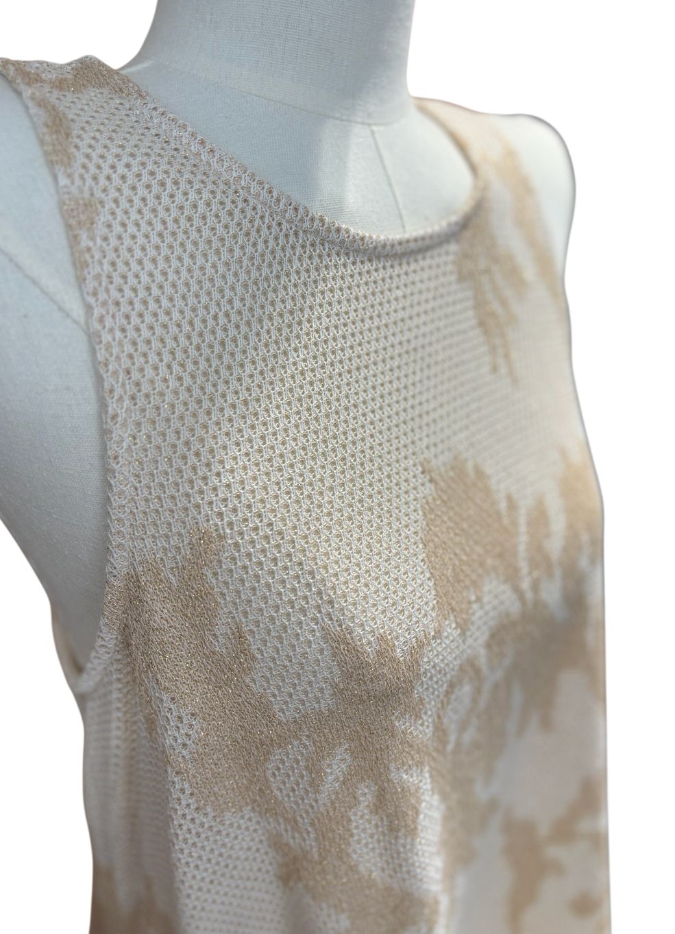 Top Traforato a Canotta HAPPY25