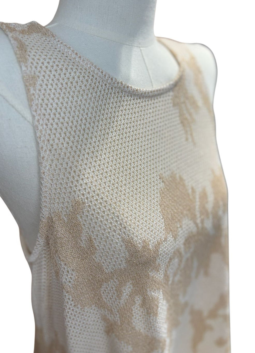 Top Traforato a Canotta HAPPY25