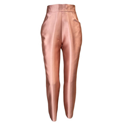 Pantalone classico in raso modello capri MAESTA